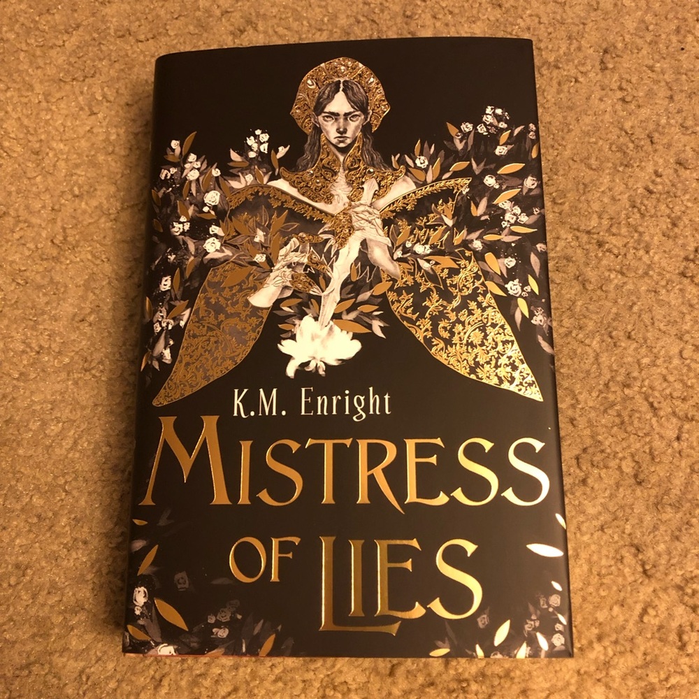 Illumicrate Mistress of Lies Book by K.M. Enright